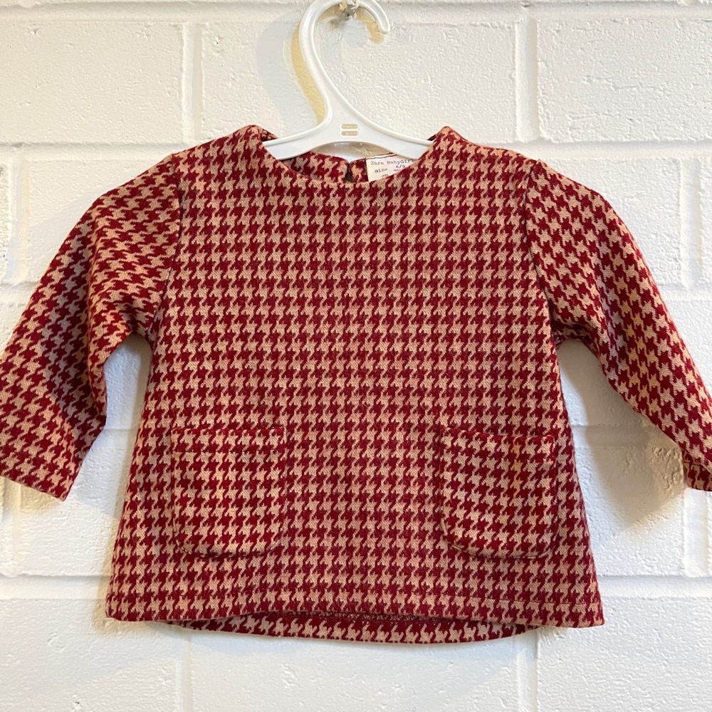Zara baby blouse 6-9mo